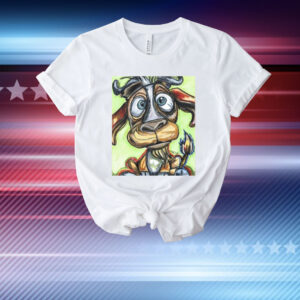 Vichy's Art Mr Goatface T-Shirt