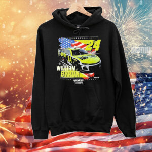 William Byron #24 Raptor Patriotic Hendrick Motorsports Nascar T-Shirt