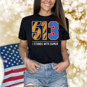 513 i stands with Damar Shirt