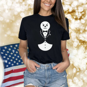 Angry snowman in a tux Shirt