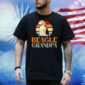 Beagle grandpa vintage Shirt