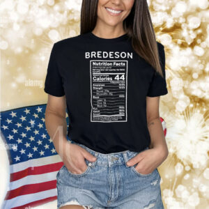 Bredeson nutrition facts 4 serving per game Shirt