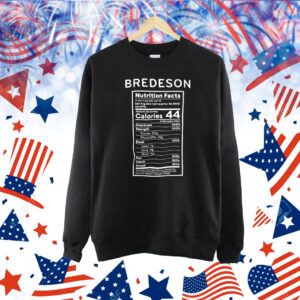 Bredeson nutrition facts 4 serving per game Shirt