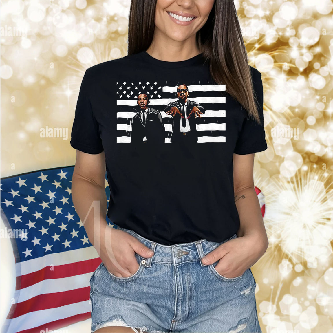 Martin Luther King Jr. and Malcolm X Outkast Shirt