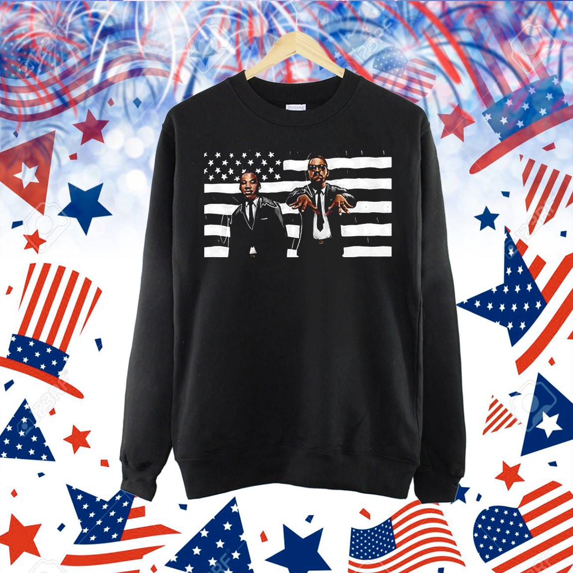 Martin Luther King Jr. and Malcolm X Outkast Shirt