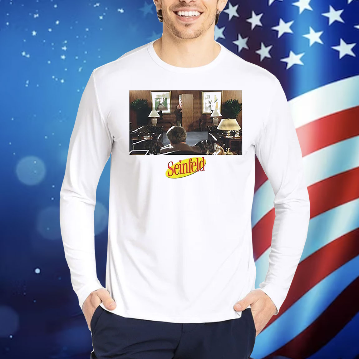 New York Yankees x Seinfeld Costanza and Steinbrenner Shirt