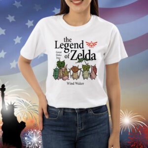 Nintendo The Legend Of Zelda The Wind Waker Korok Shirt