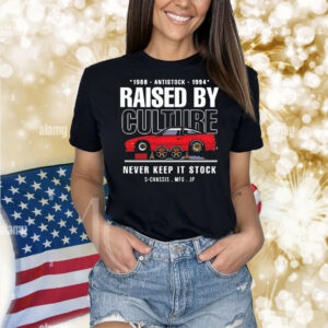 Raised by culture never keep it stock Shirt