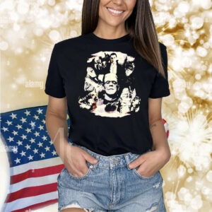 Rock Rebel Universal Monsters Frankenstein glow in the dark Shirt