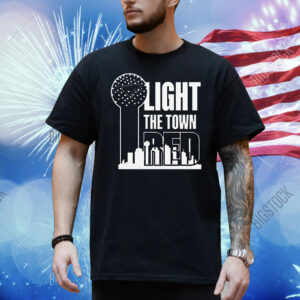 SMU Mustangs Light the Town Red Shirt