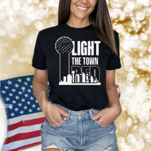 SMU Mustangs Light the Town Red Shirt