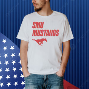 SMU Mustangs Logo & Wordmark Shirt