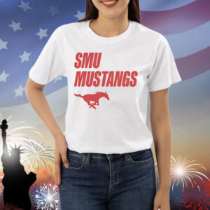 SMU Mustangs Logo & Wordmark Shirt