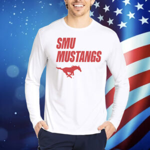 SMU Mustangs Logo & Wordmark Shirt