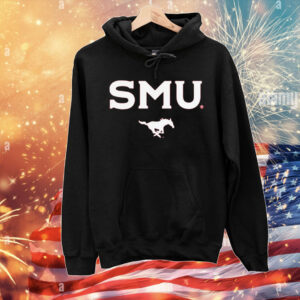 SMU Mustangs Red Wordmark T-Shirt