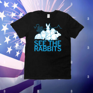 See The Rabbits Heavyweight T-Shirt