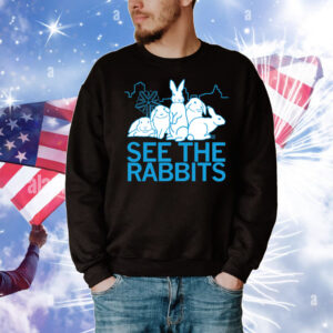See The Rabbits Heavyweight T-Shirt