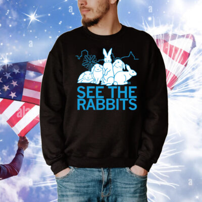 See The Rabbits Heavyweight T-Shirt