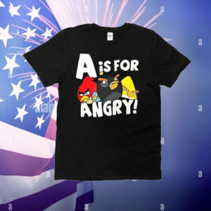 Shaq wearing a is for Angry Bird T-Shirt