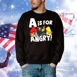 Shaq wearing a is for Angry Bird T-Shirt