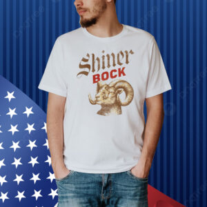 Shiner Bock Bottle Label Beige Shirt