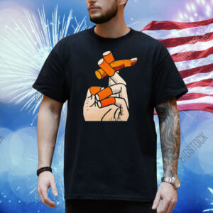 Smoking cigarette fingers Shirt