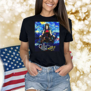 Stephanie Vaquer Clash in Paris France WWE Starry Night Shirt