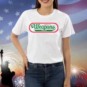 Weapons Famous Hot Dogs Shirt