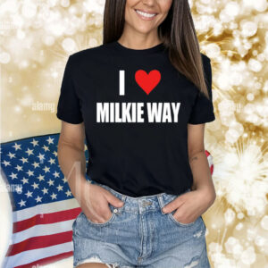 Angry Things For Sad People I Love Milkie Way Shirt