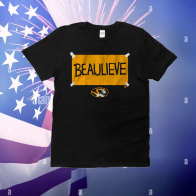 Missouri Football Beau Pribula Believe T-Shirt