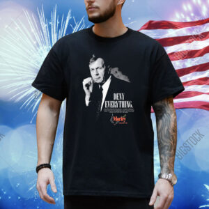 The X Files Deny Everything Morly Cigarettes Shirt