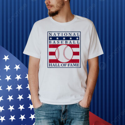 National Baseball Hall of Fame Primary Logo Natural Shirt