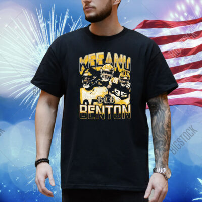 Nick Herbig wearing a Keeanu Benton Shirt