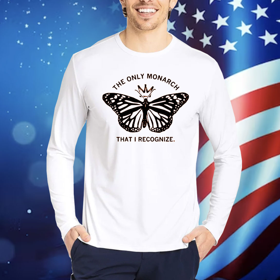 The Only Monarch That I Recognize Heavyweight Shirt