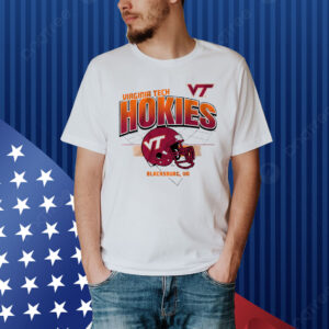 Virginia Tech Football Helmet Grid Shirt