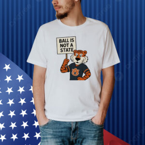 Zac Blackerby Auburn Tigers Ball Is Not A State Shirt