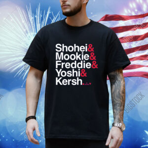 Los Angeles Baseball Ampersand Stars Shirt