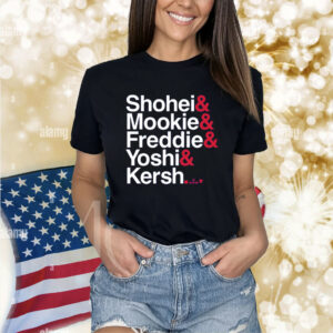 Los Angeles Baseball Ampersand Stars Shirt