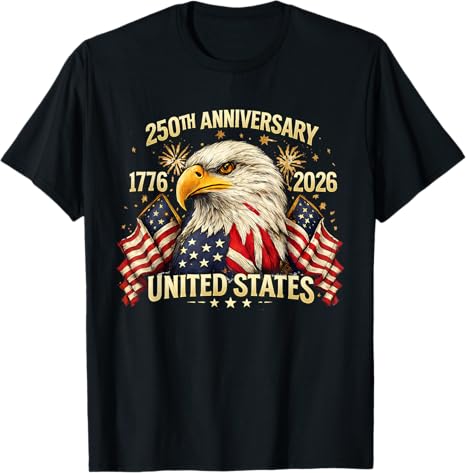 1776-2026 Eagle Flag Tee T-Shirt