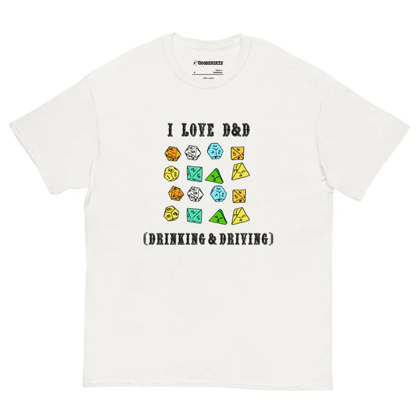 I Love D & D Shirt